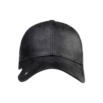 Asymmetrical Deep-Crown Cap