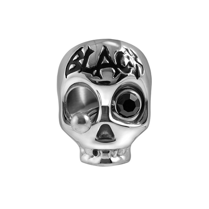 Pierced Siren Skull Ring