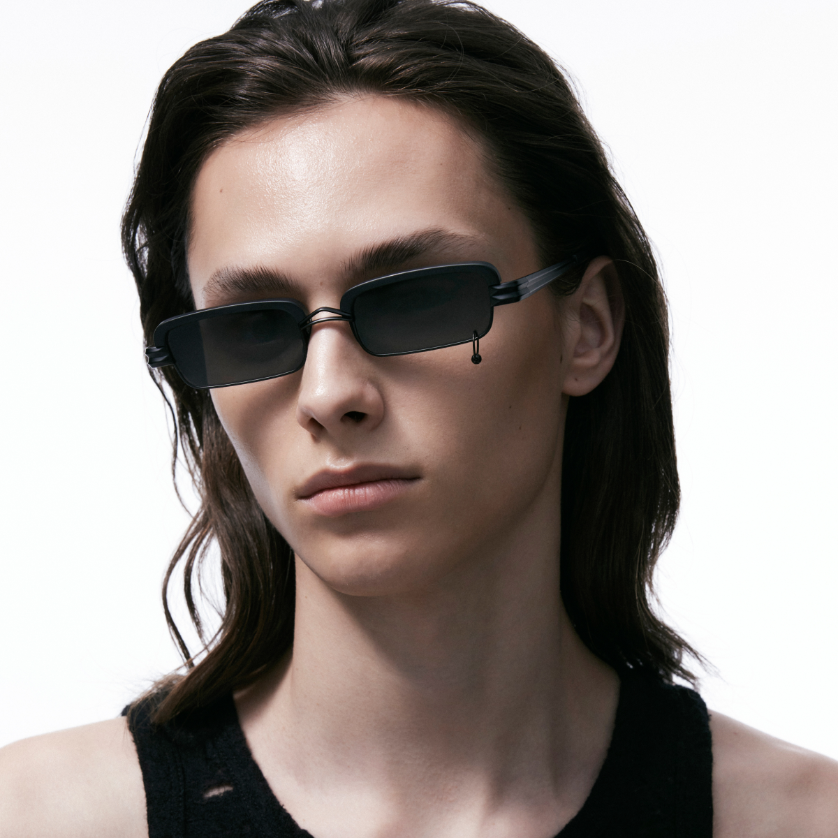 Metal Retro Narrow Frame Sunglasses – Blackheadshop