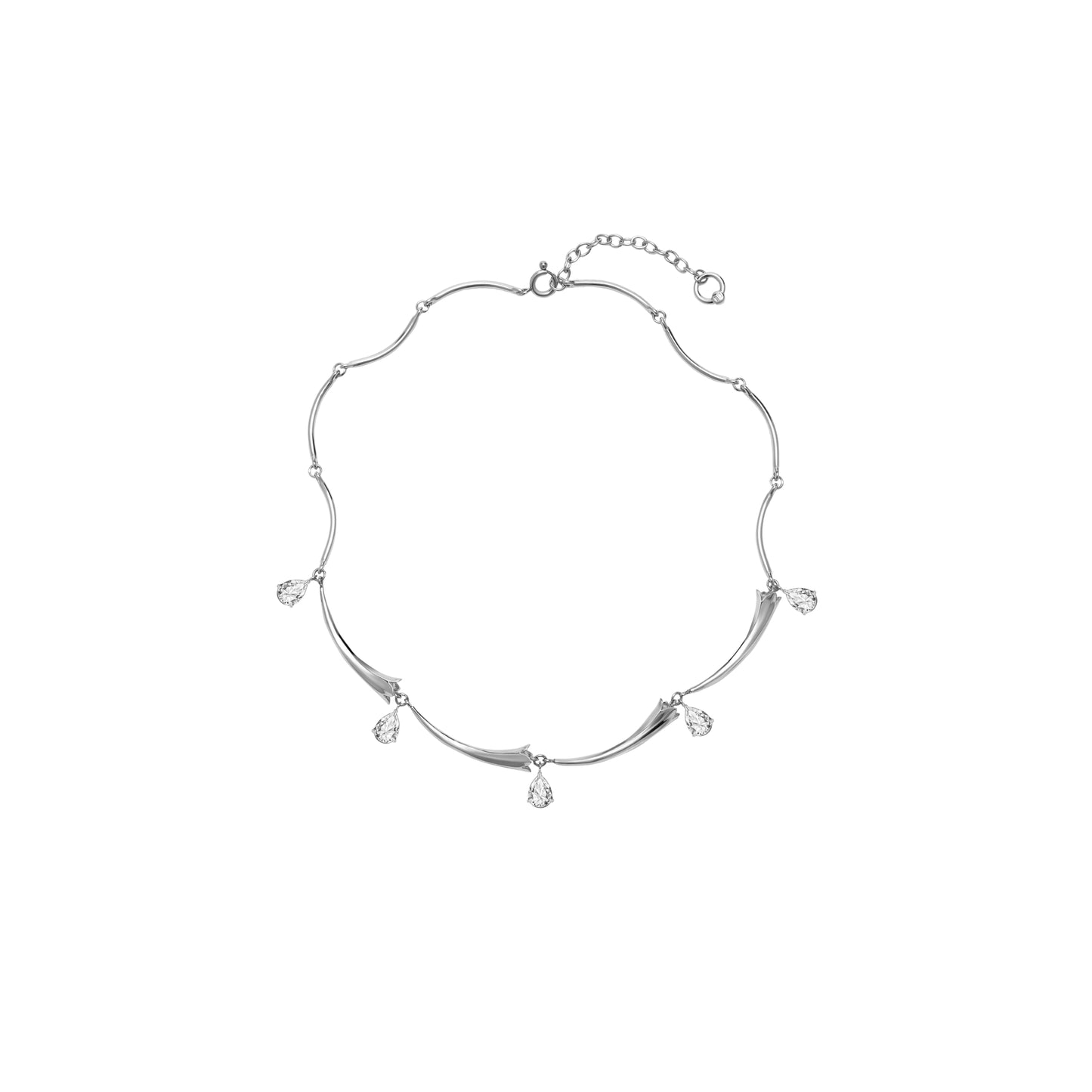 Petal Panel Necklace