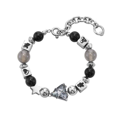 Christmas Tree Beaded Bracelet