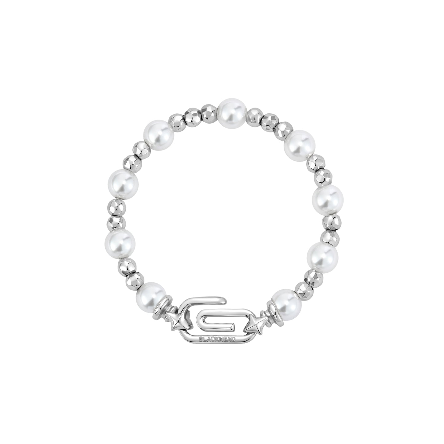 Paperclip Nebula Beaded Bracelet