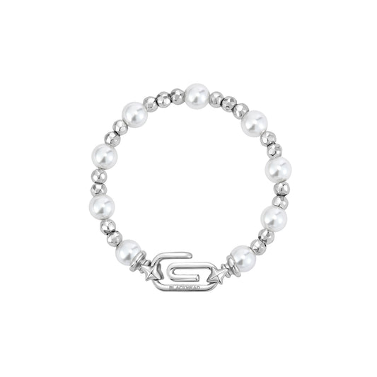 Paperclip Nebula Beaded Bracelet