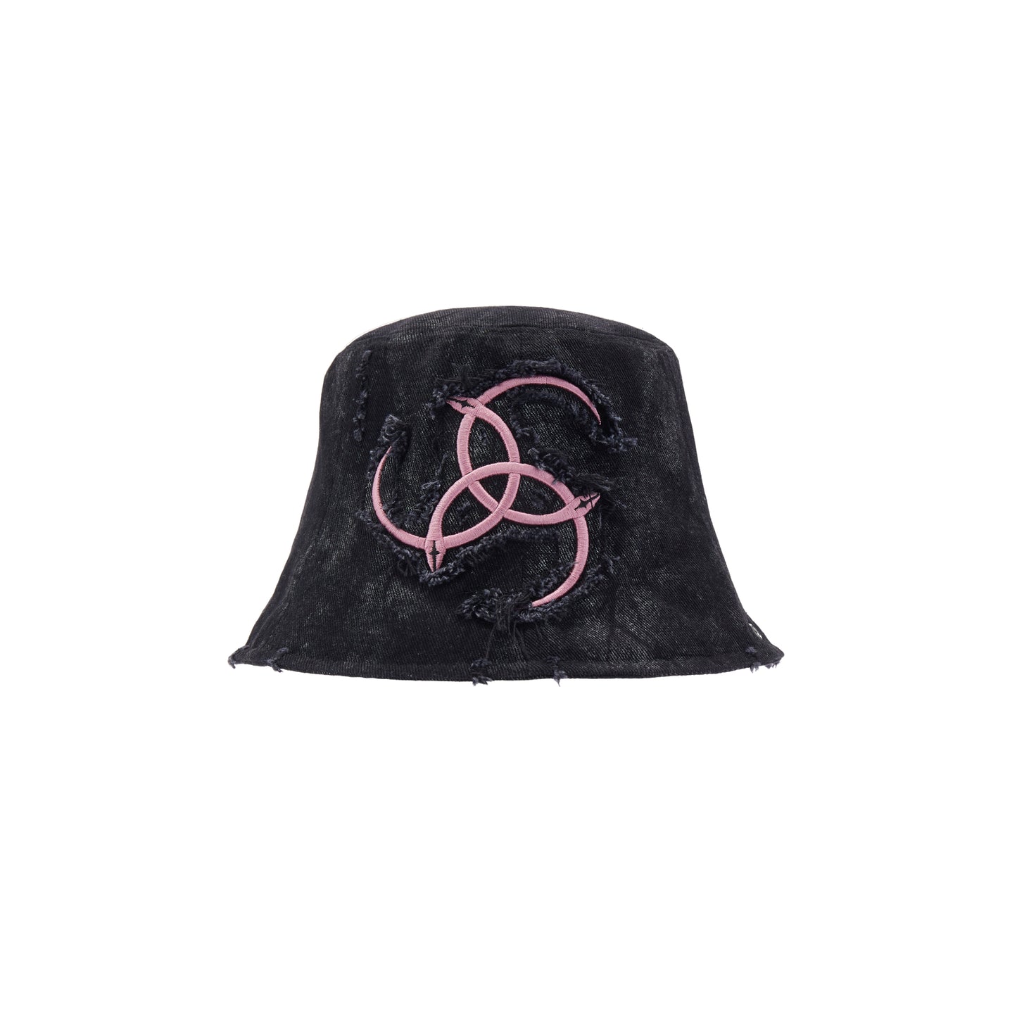 Triple Serpent Loop Denim Hat Bag