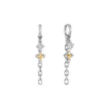 Starburst Key Chain Earrings