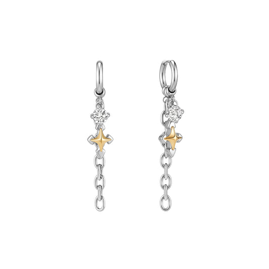 Starburst Key Chain Earrings
