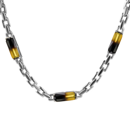 Gradient Tourmaline Handmade Necklace