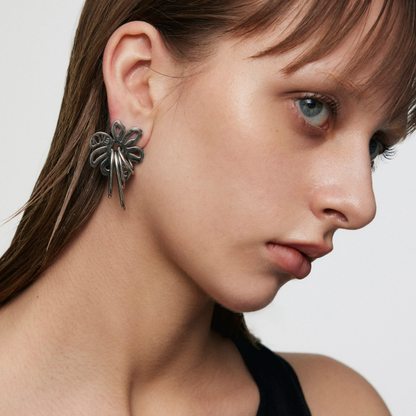 Anti-War Flower Earrings