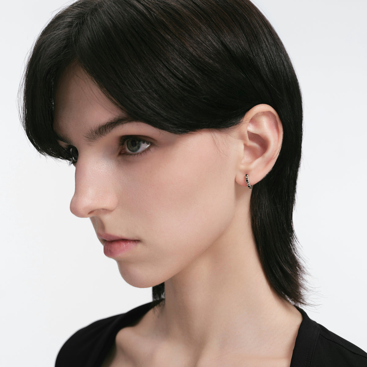 S925 Booby Bird Wing Piercing Pendant