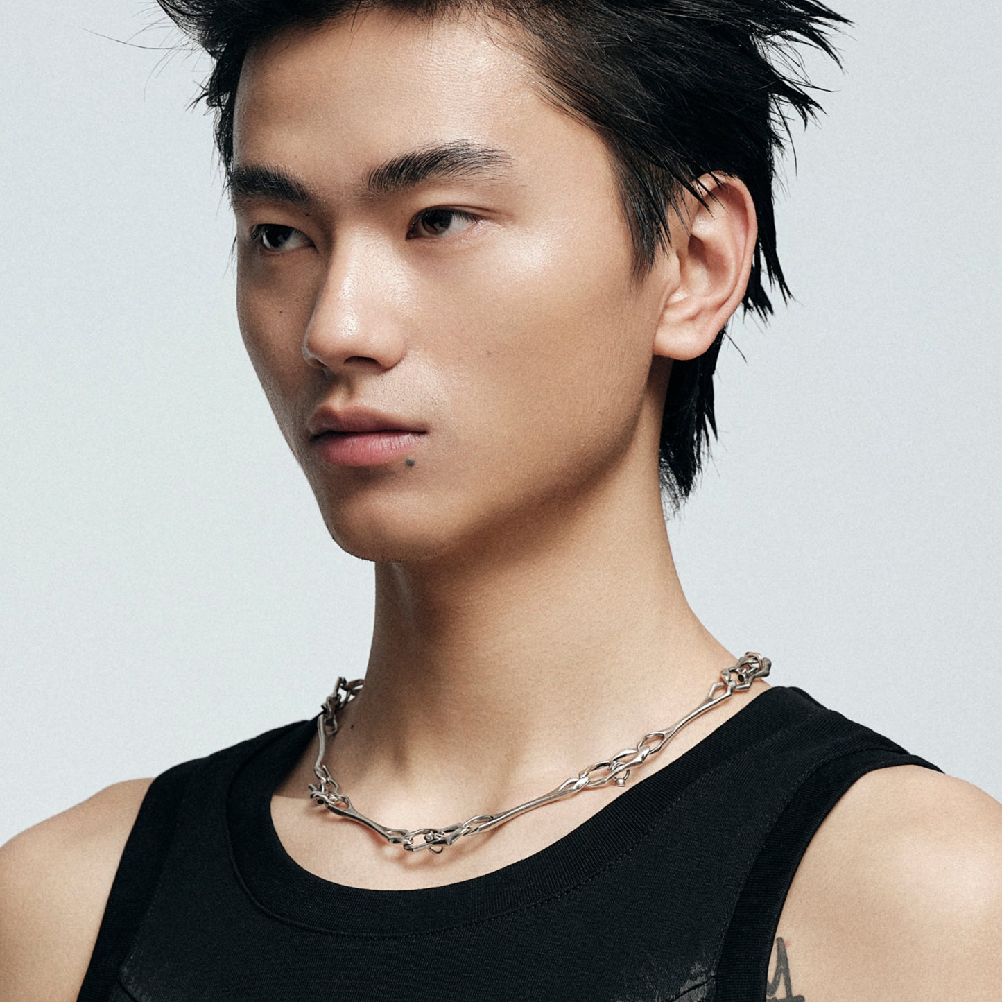 Warthog Snout Statement Chain Necklace