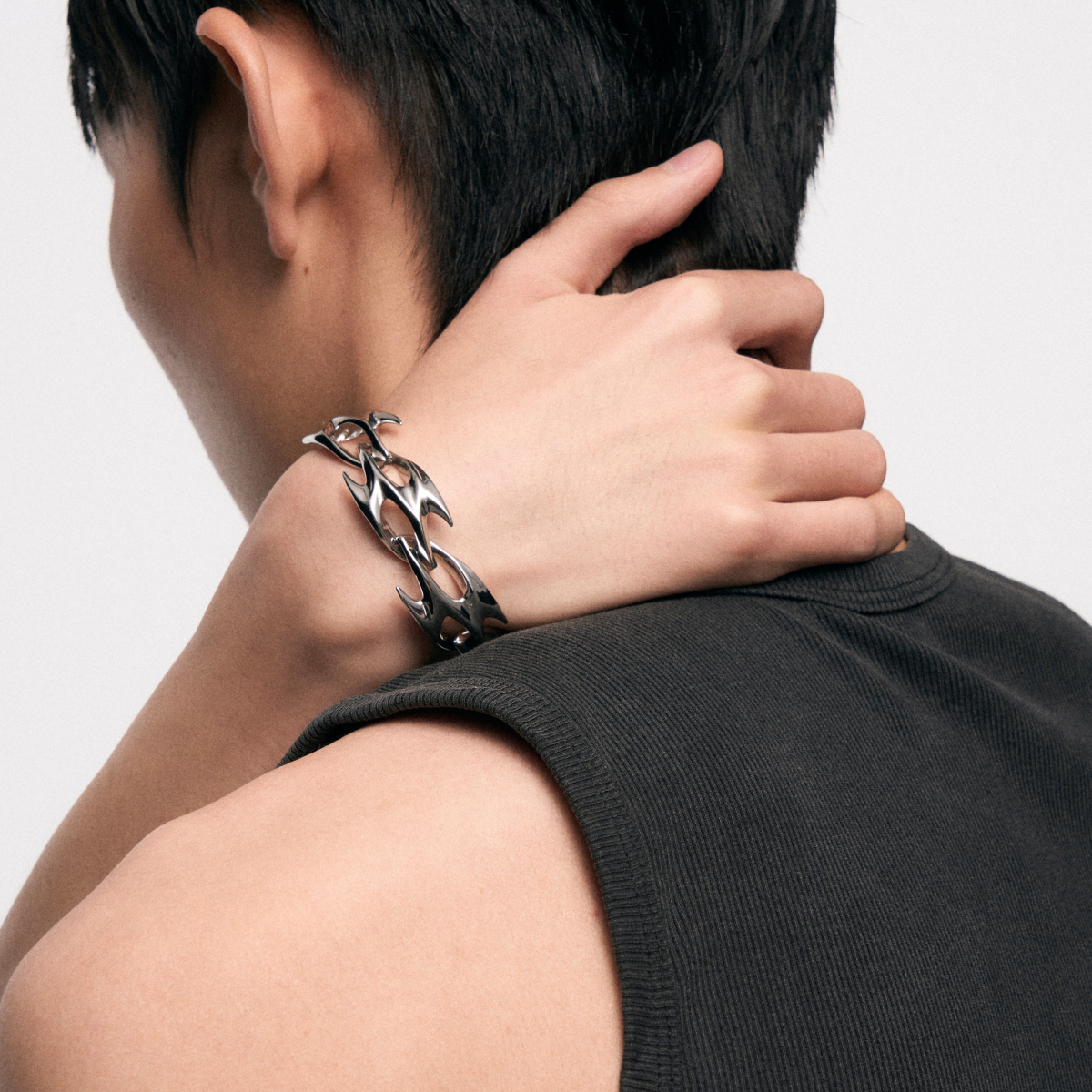 Snake Bone Handmade Chain Bracelet – Blackheadshop