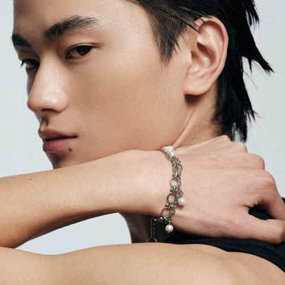 Bad Pomegranate Pearl Bracelet