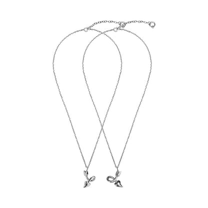 Entwined Arrow Double-Layer Necklace