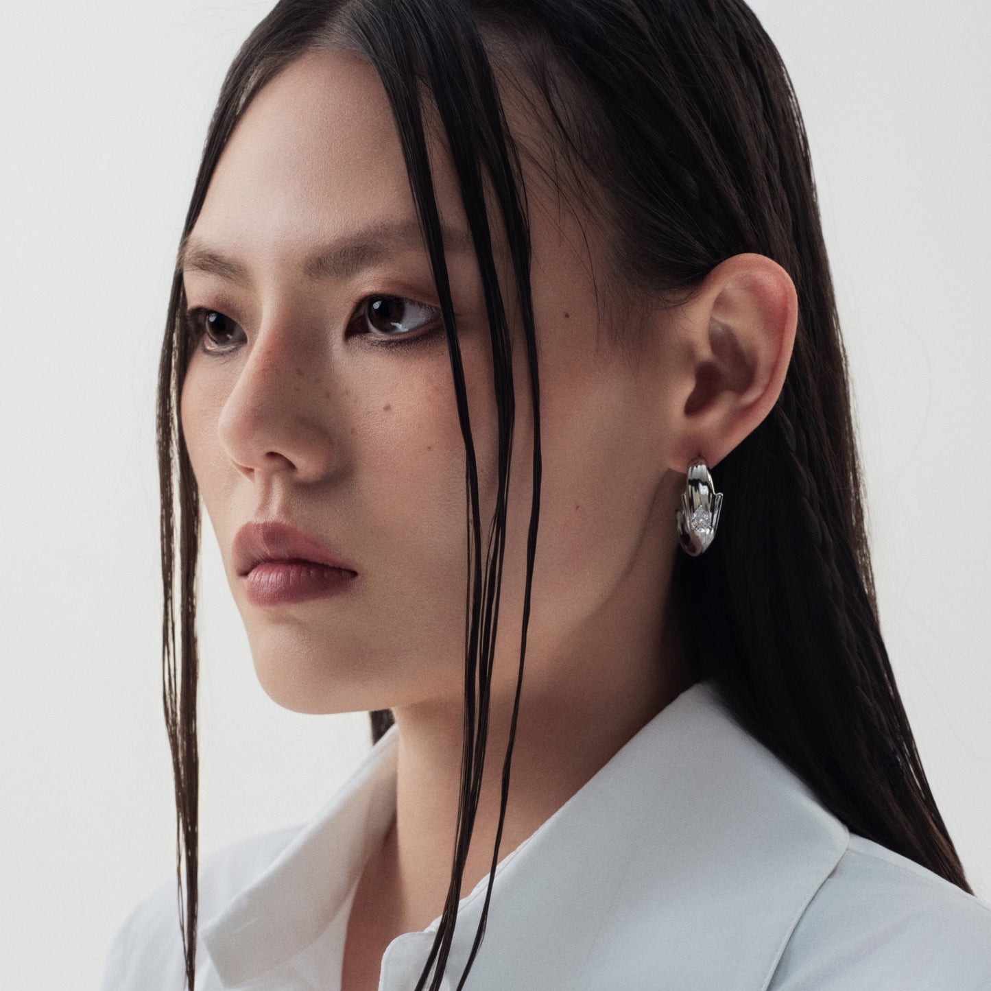 Convertible Double-Layer Petal Earrings