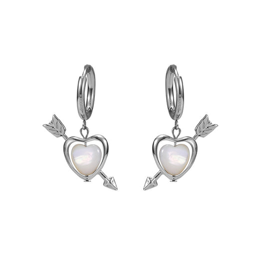 Targeted Heart Earrings