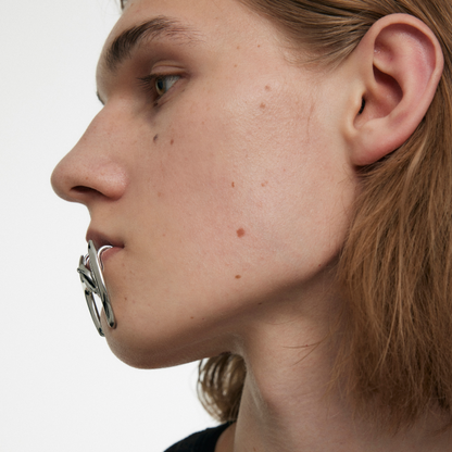 Non-Piercing Zircon Lip Clip Set