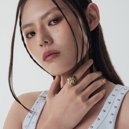 Prom Emblem Rotating Ring