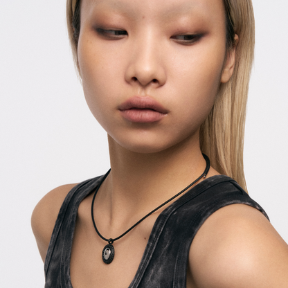 Starburst Snake Pattern Magnetic Necklace