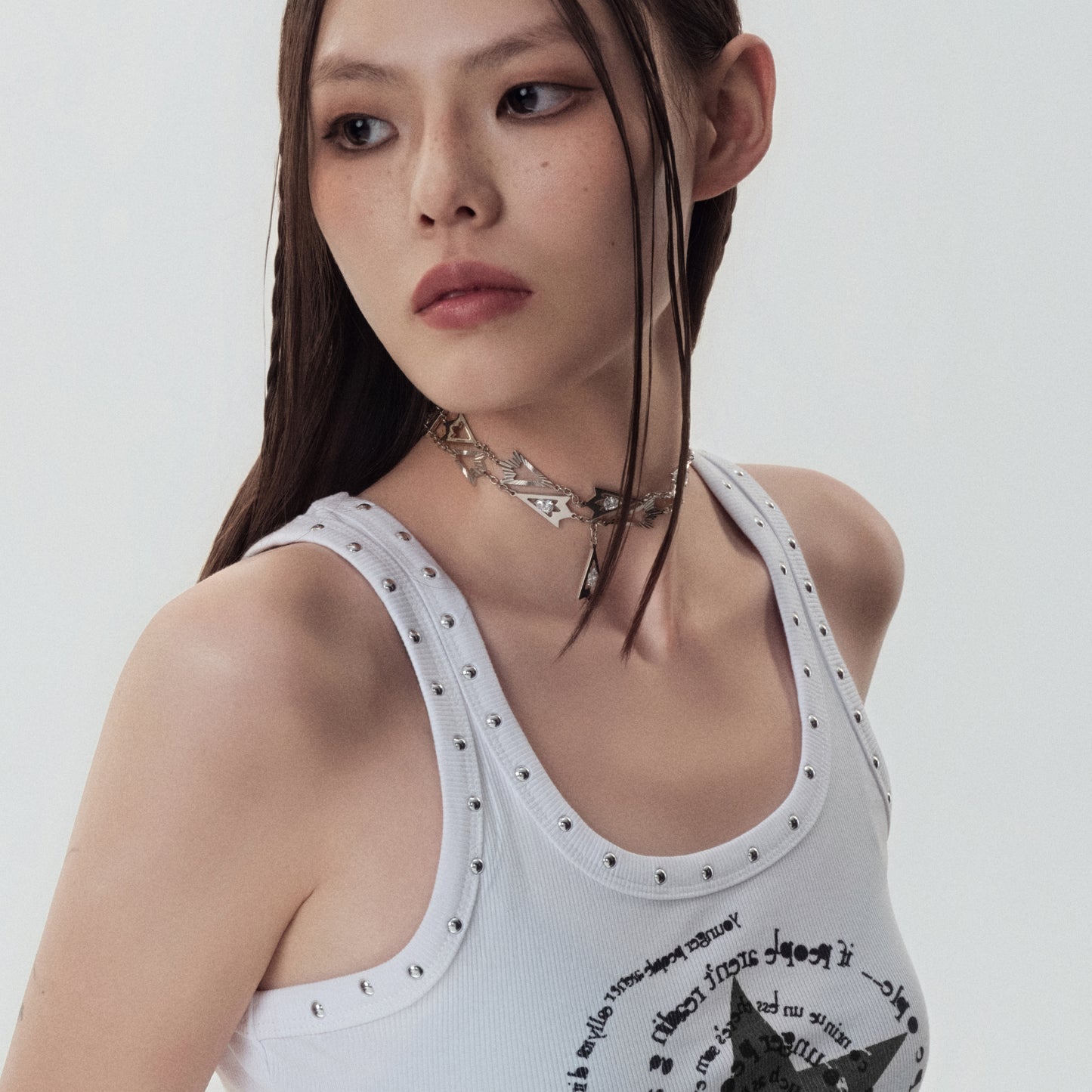 Cornflower Petal Choker