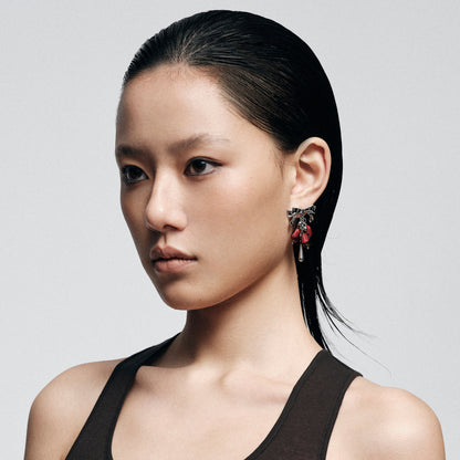 Bad Pomegranate Drop Earrings