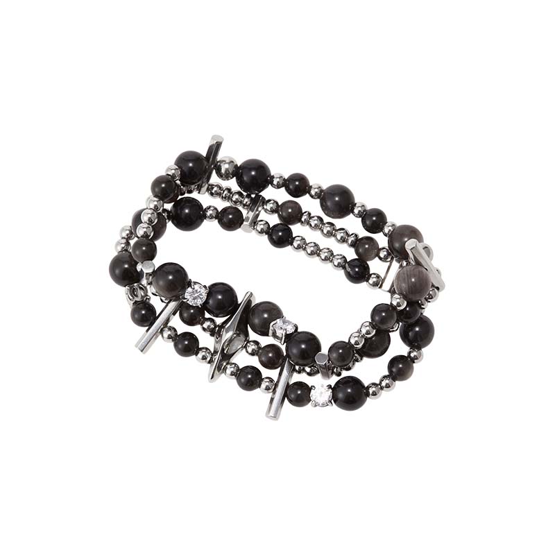 Crescent Knight Multi-Layer Bracelet