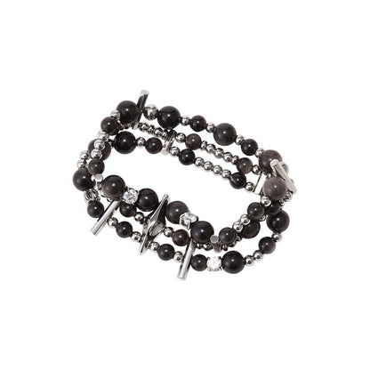 Crescent Knight Multi-Layer Bracelet