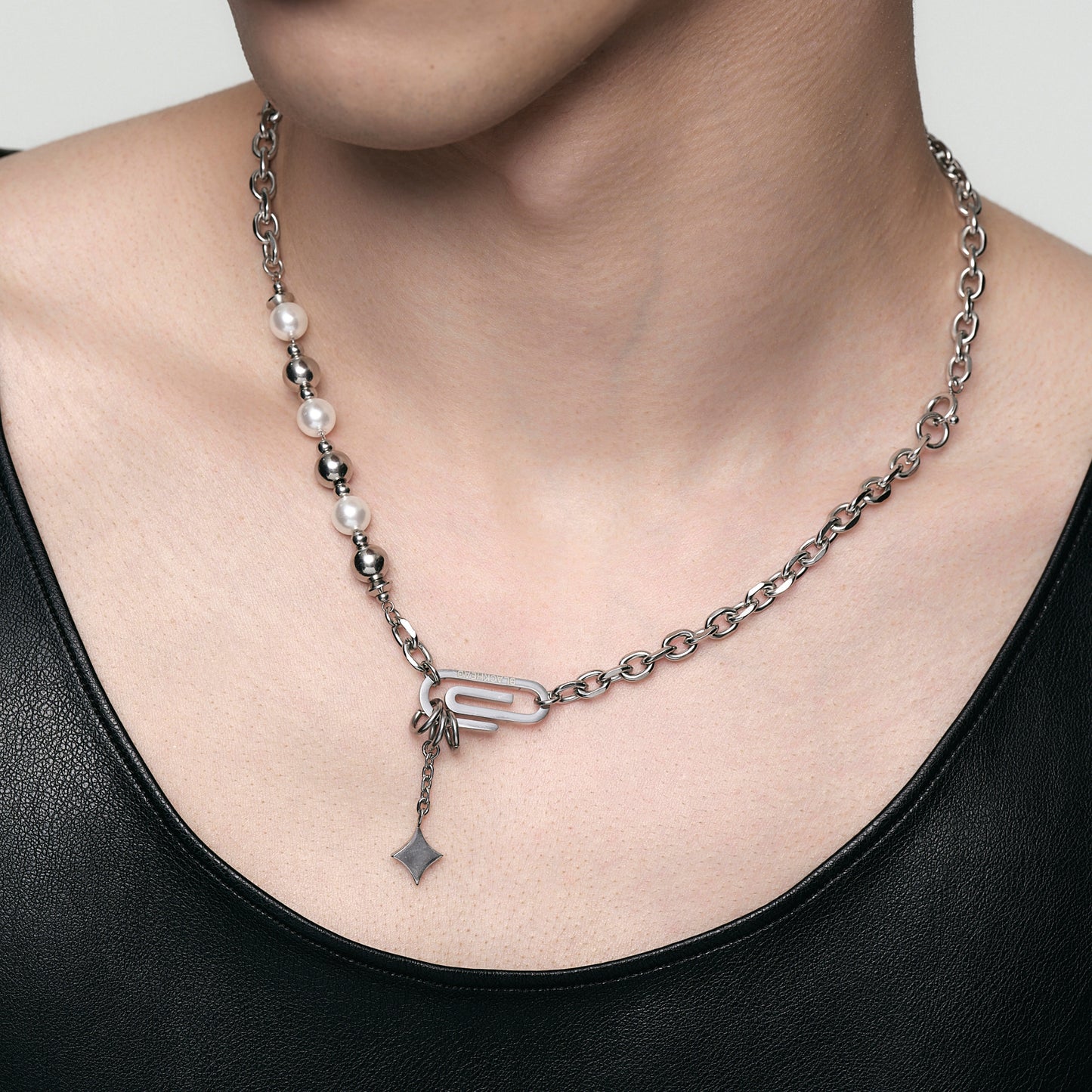 Starburst Key Coiled Snake Perfume Locket Necklace