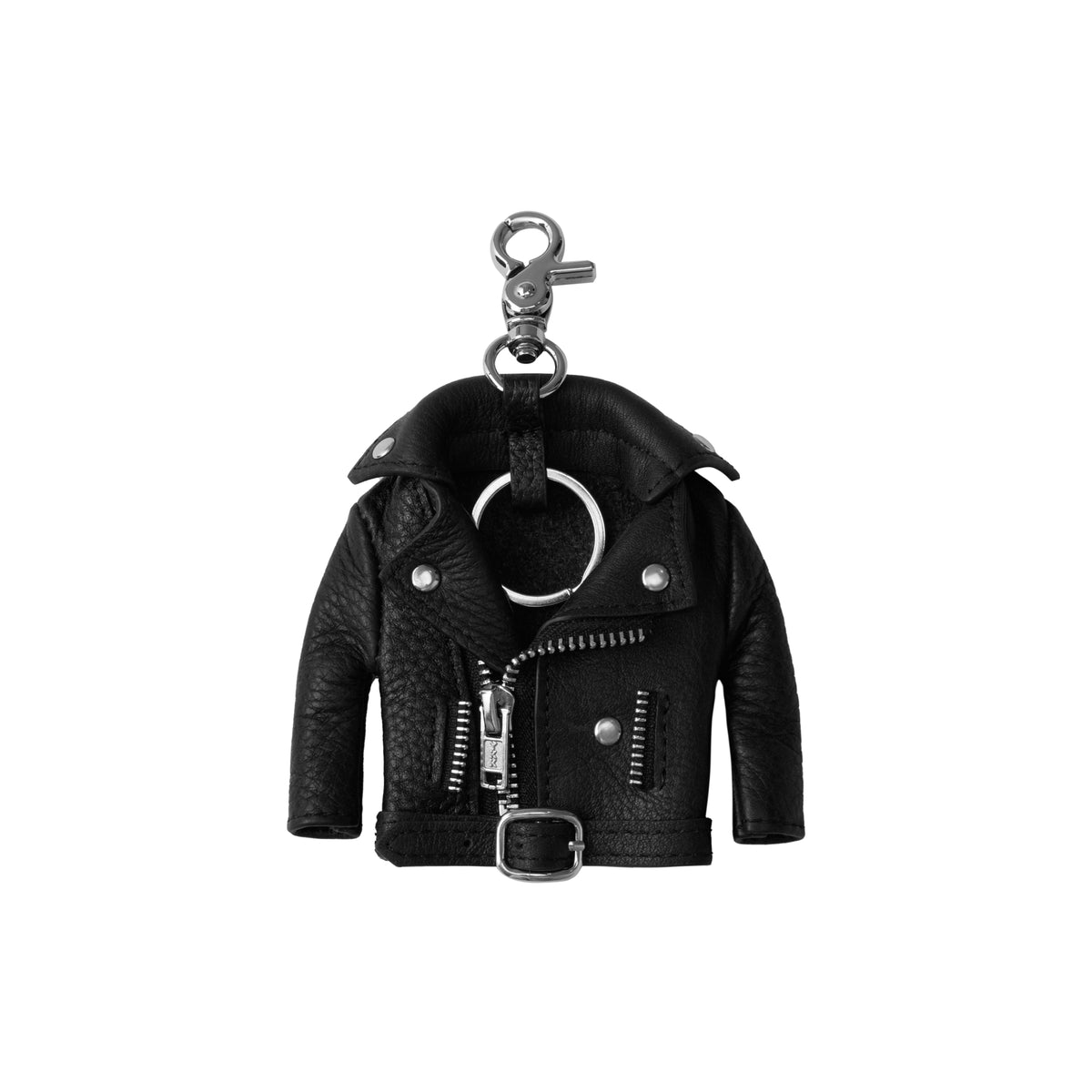 Black Leather Jacket Charm