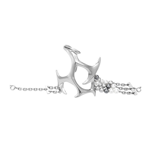 Punk Eye Metal Palm Bracelet