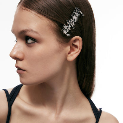 "MANIA" Letter Hair Clip