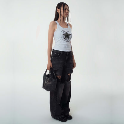 Crossflower Pendant Handbag