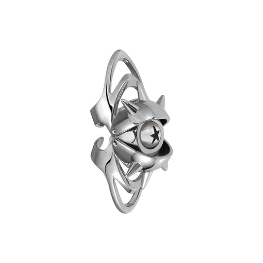 Punk Eye Armor Ring