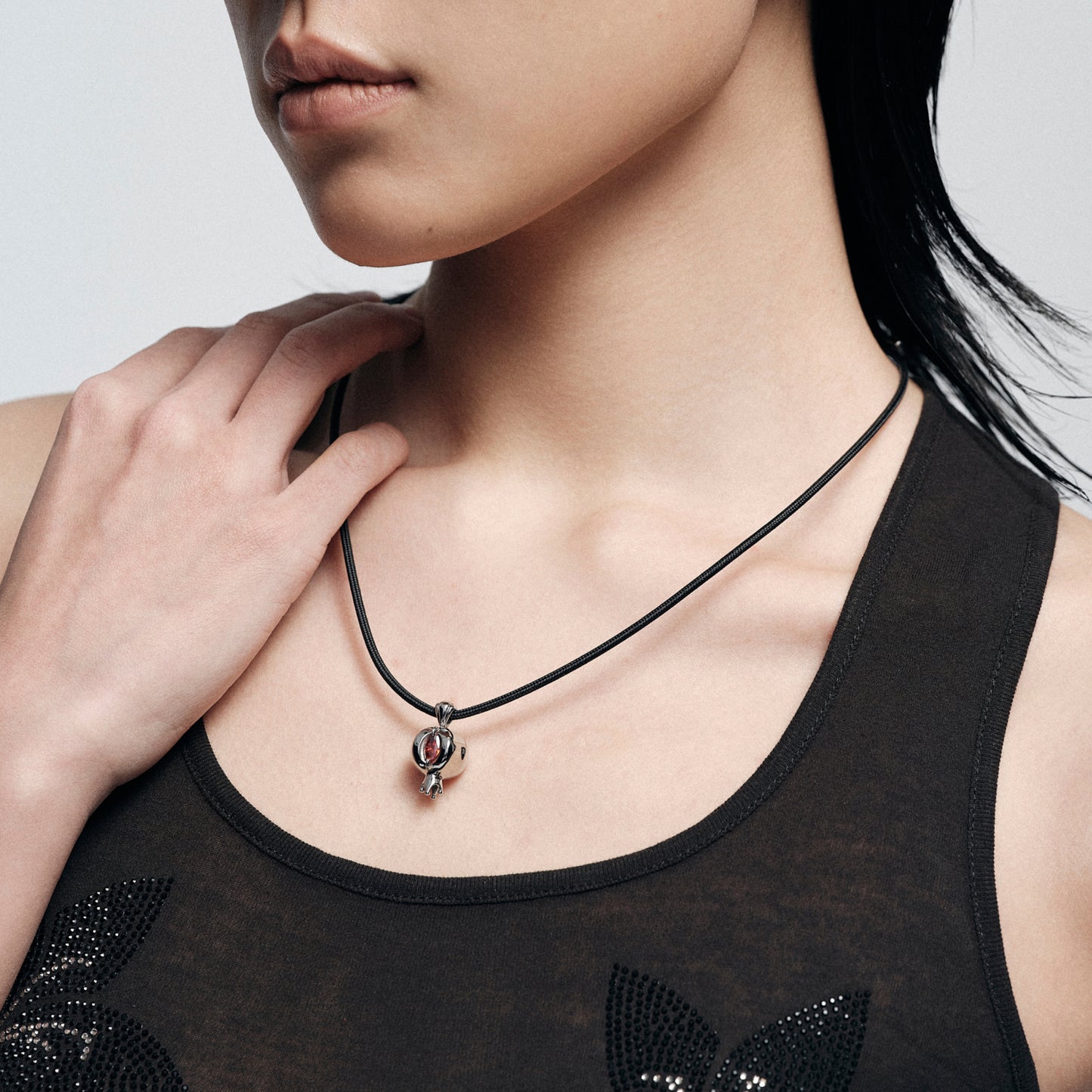 Bad Pomegranate Pendant Necklace