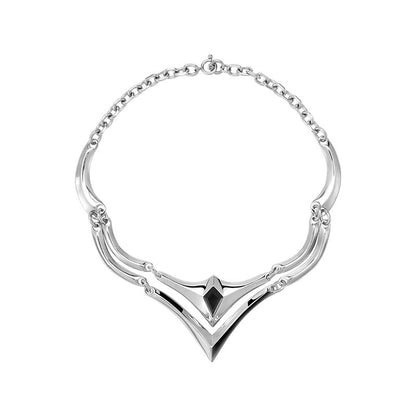 Knight Armor Double-Layer Necklace
