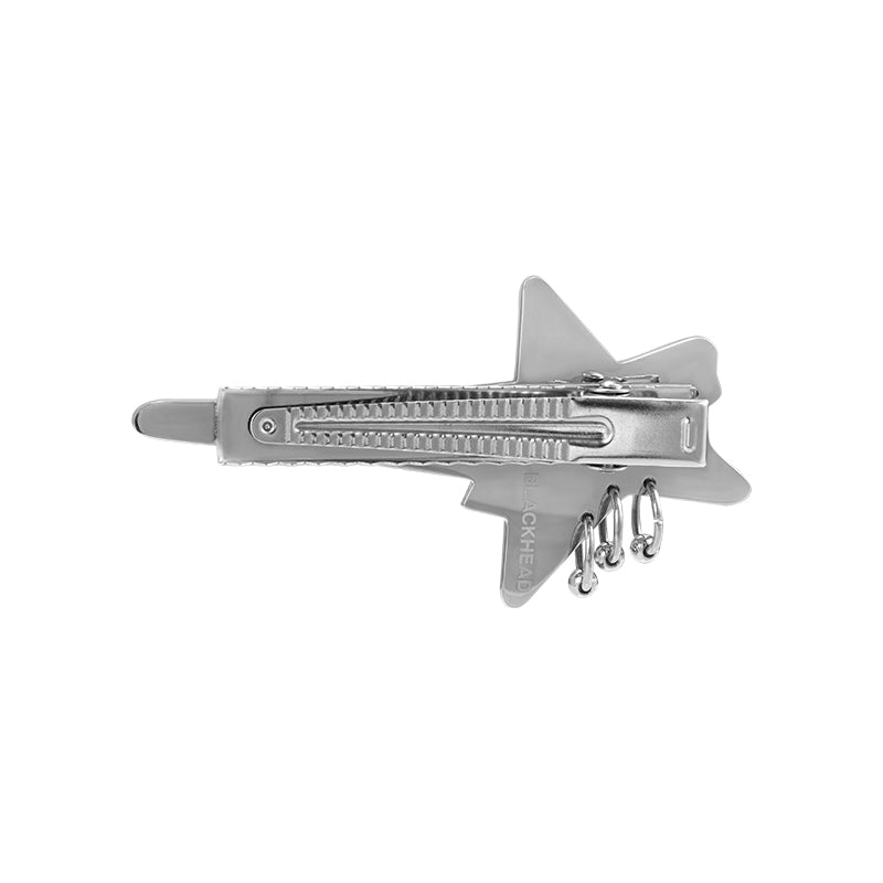 Graffiti Star Piercing Detail Hair Clip