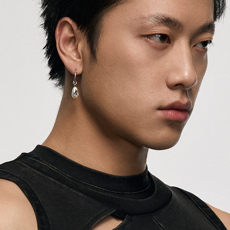 Pearl Graffiti Earrings