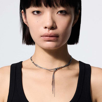 Guardian Bell Tassel Necklace