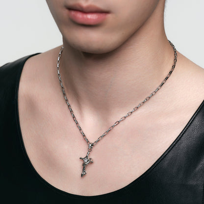 Starburst Key Layered Necklace