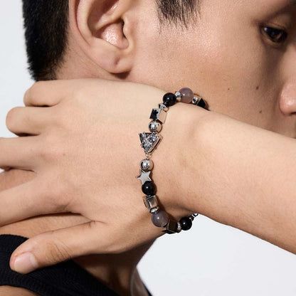 Christmas Tree Beaded Bracelet