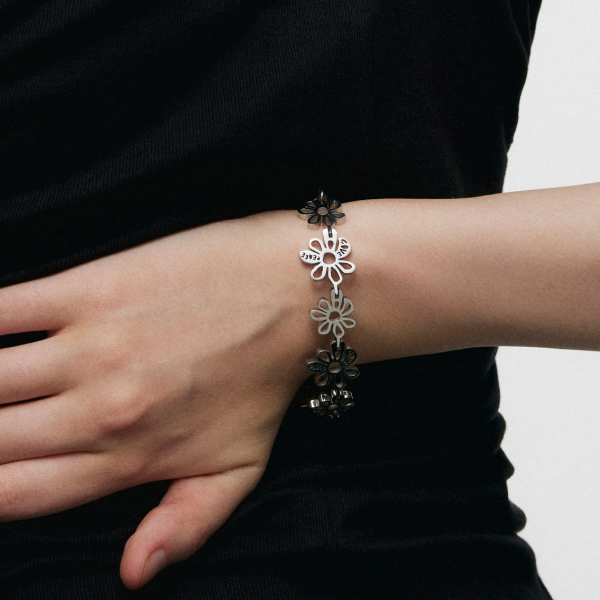 Anti-War Flower Bracelet