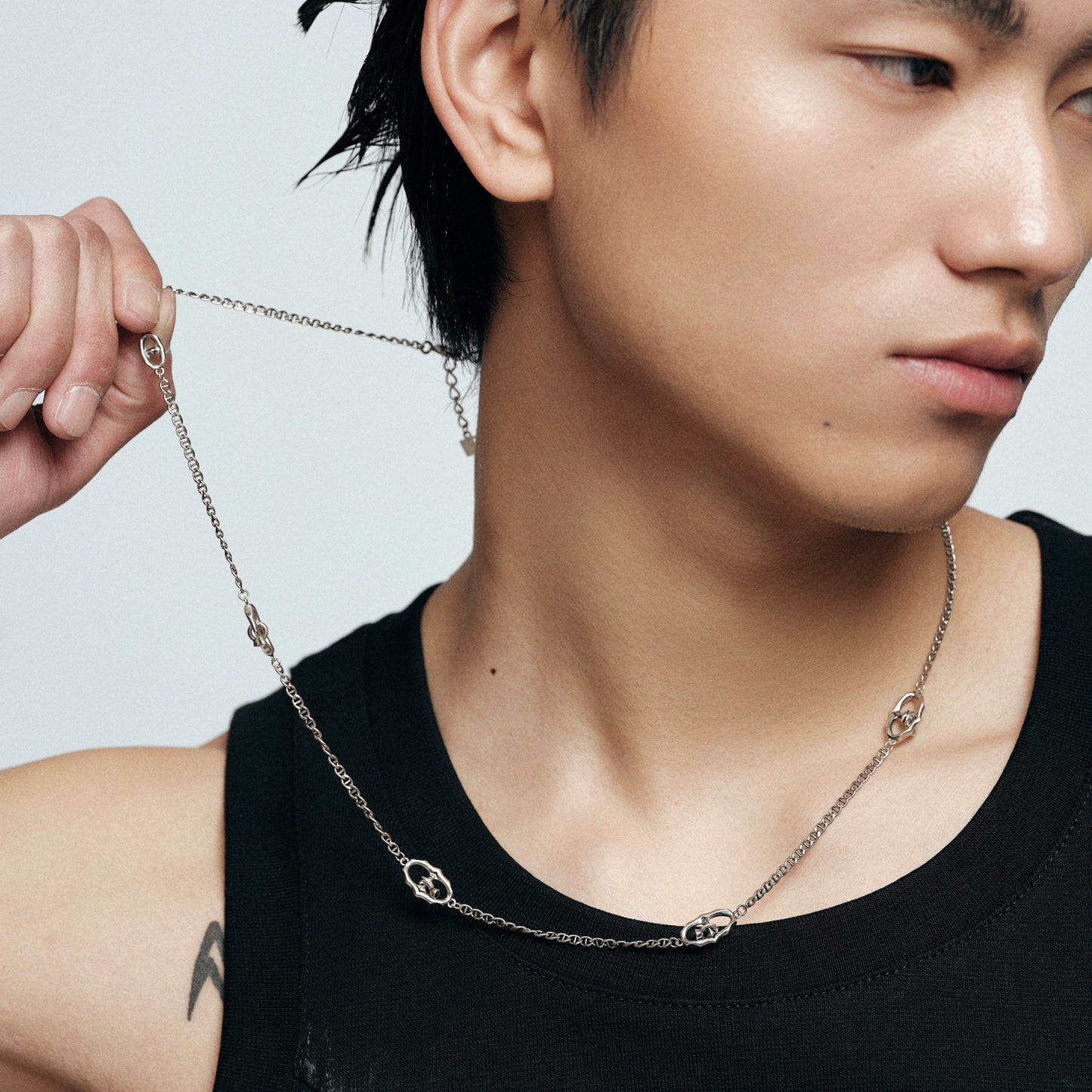 Warthog Snout Link Chain Necklace