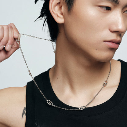 Warthog Snout Link Chain Necklace