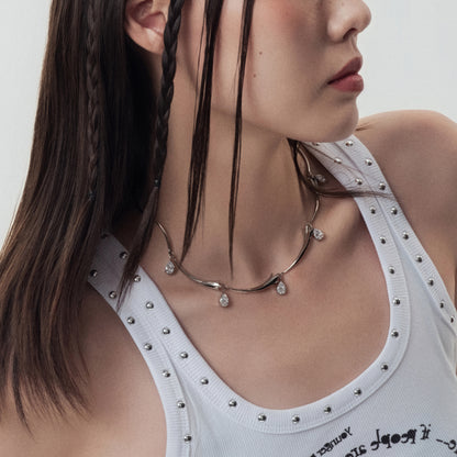 Petal Panel Necklace