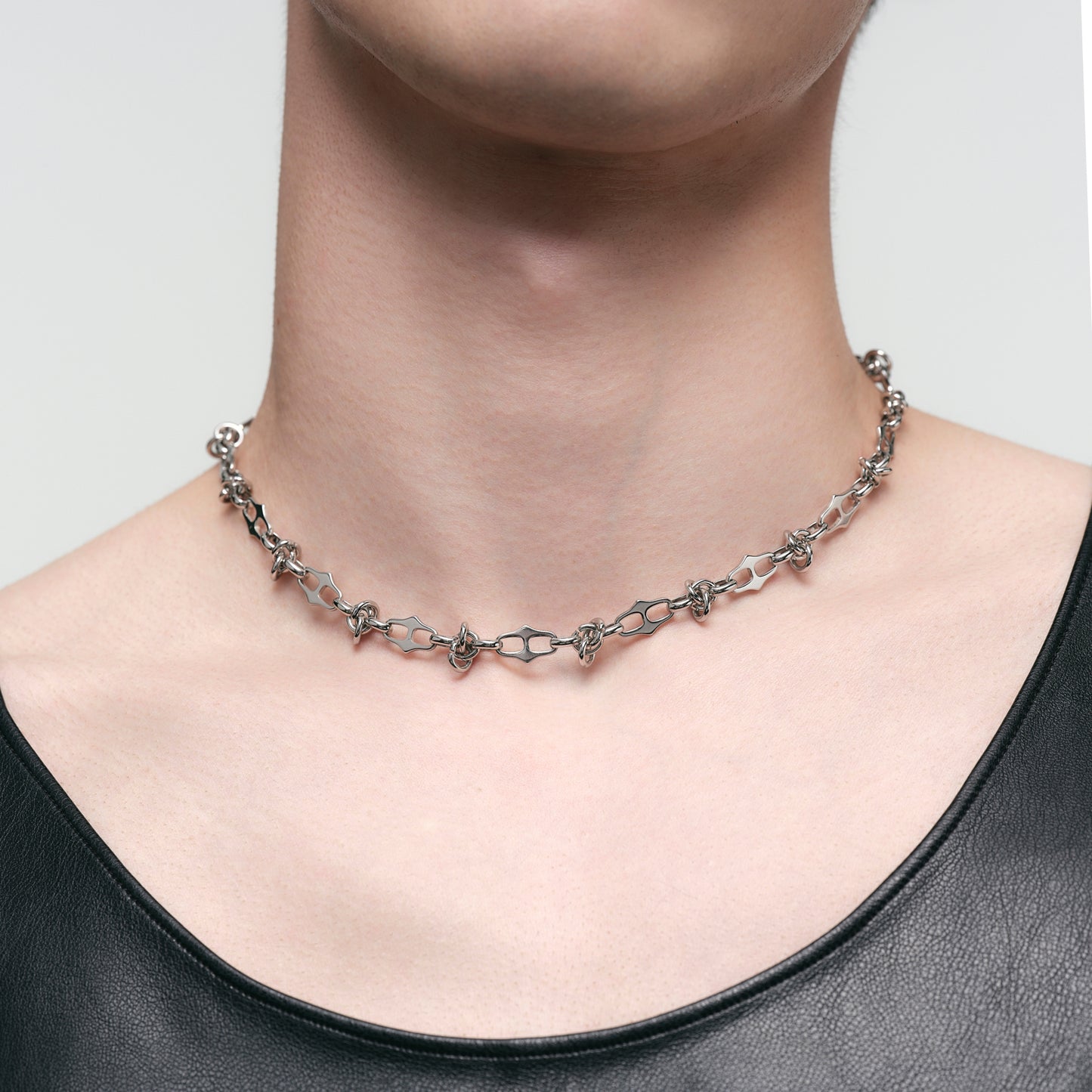 Snake Loop Double Layer Necklace