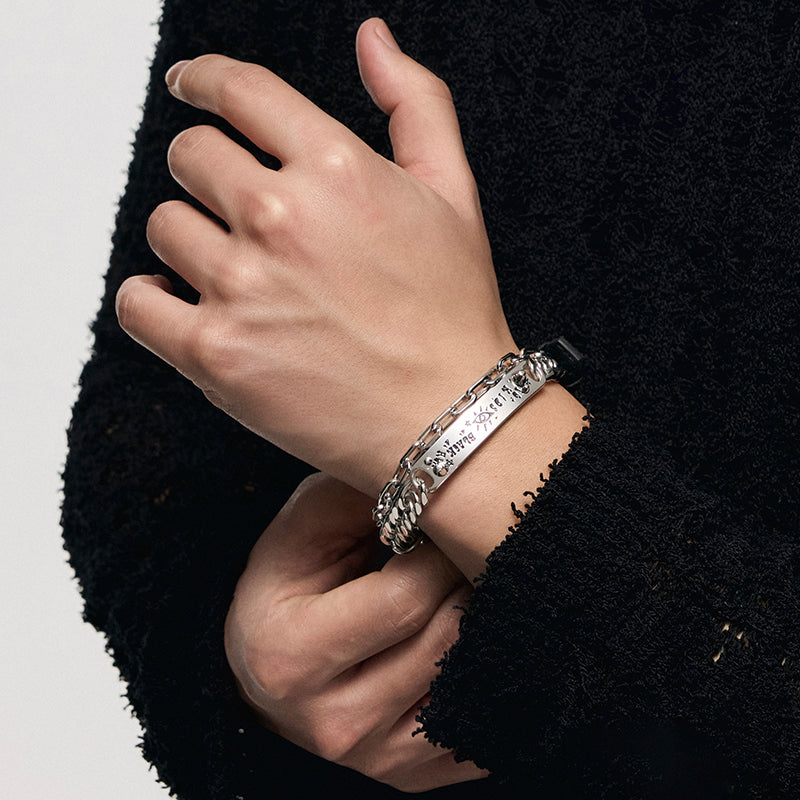 BIG KIDS Graffiti Denim Bracelet