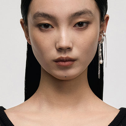 Pearl Wrapped Ear Cuff