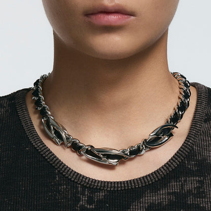 Starburst Woven Necklace