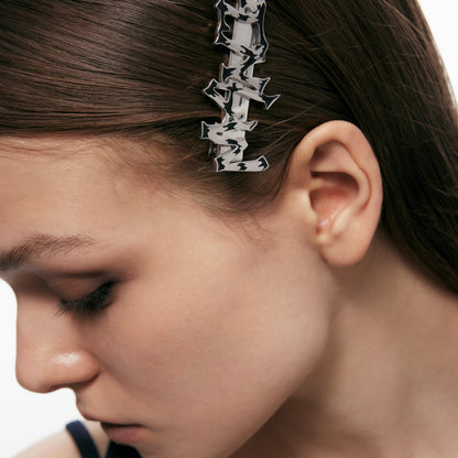 "MANIA" Letter Hair Clip