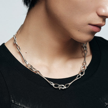 Warthog Snout Statement Chain Necklace