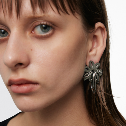 Anti-War Flower Earrings